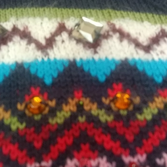 Talbots 2xp Sweater with Beads and Jewels - Picture 5 of 7